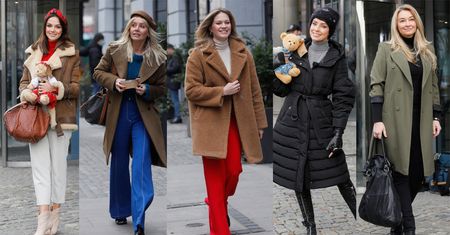Wysyp gwiazd przed studiem "Dzień Dobry TVN": Agnieszka Woźniak-Starak, Dorota Gardias, Martyna Wojciechowska...
