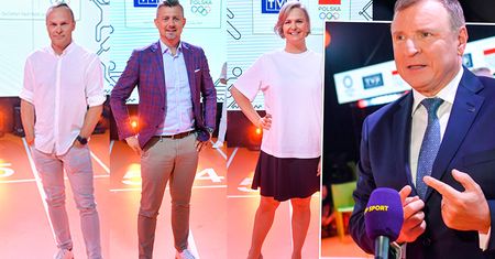 Konferencja prasowa TVP przed Igrzyskami Olimpijskimi w Tokio: Otylia Jędrzejczak, Krzysztof Ignaczak, Marcin Urbaś