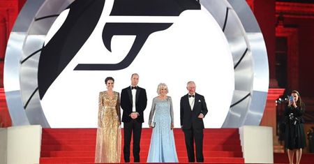 Premiera nowego Bonda w Londynie. Nie zabrakło księżnej Kate i księcia Williama.