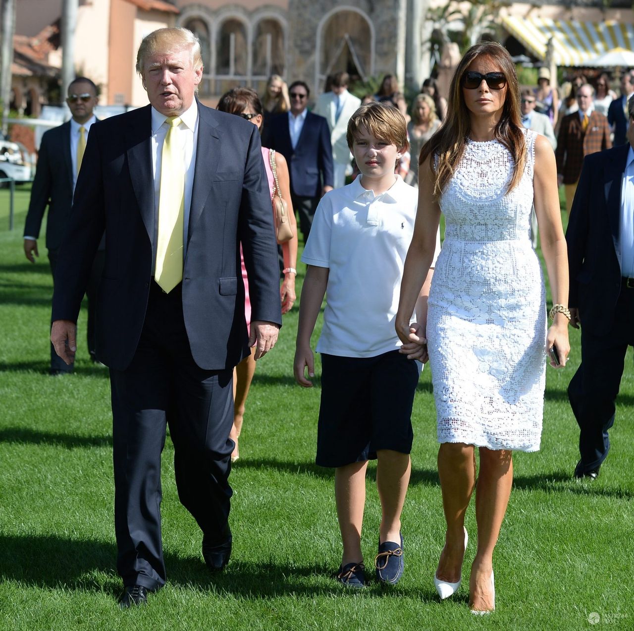 Melania Trump i Donald Trump (fot. ONS)