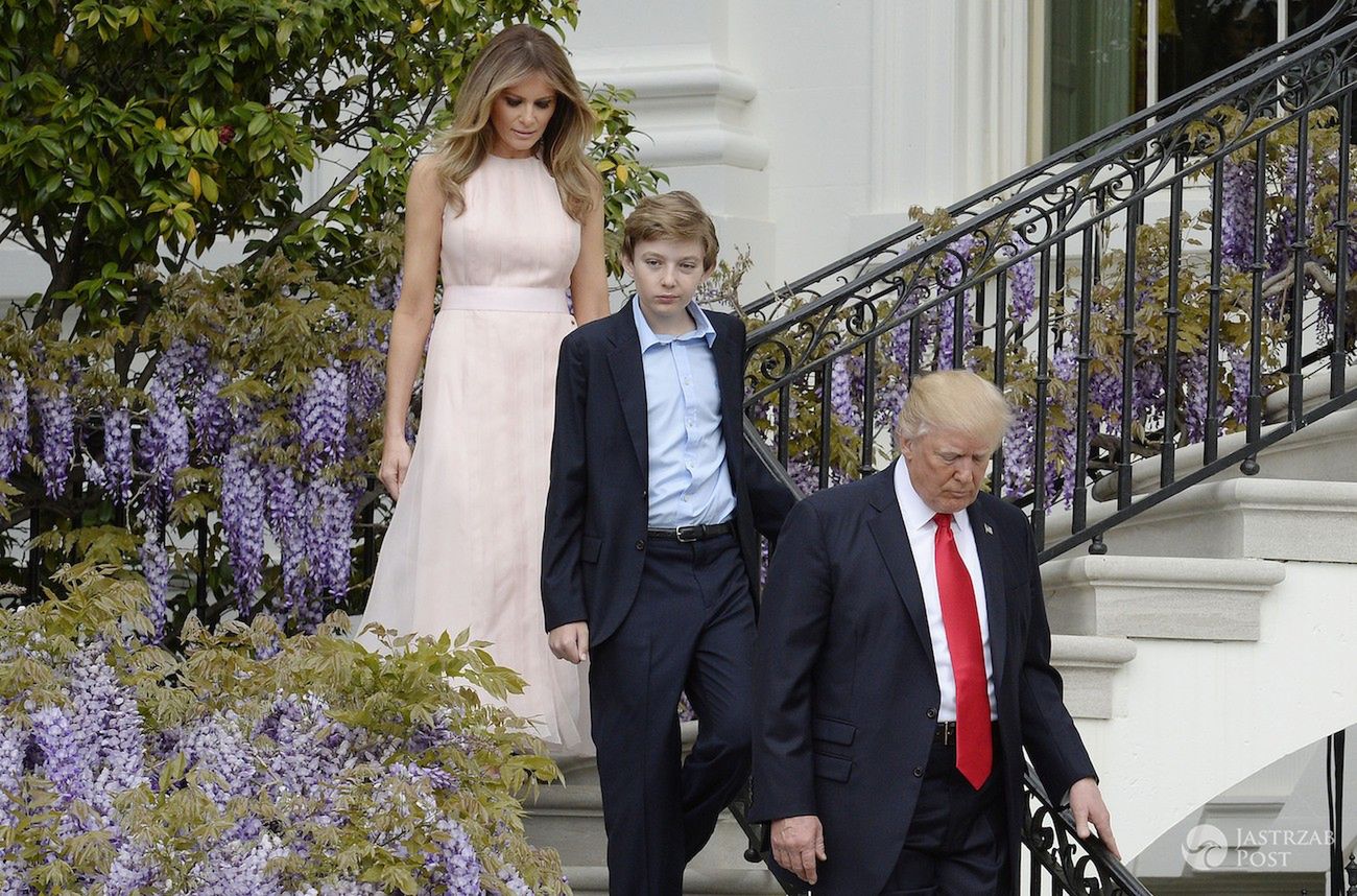 Prezydent USA z rodziną święta wielkanocne