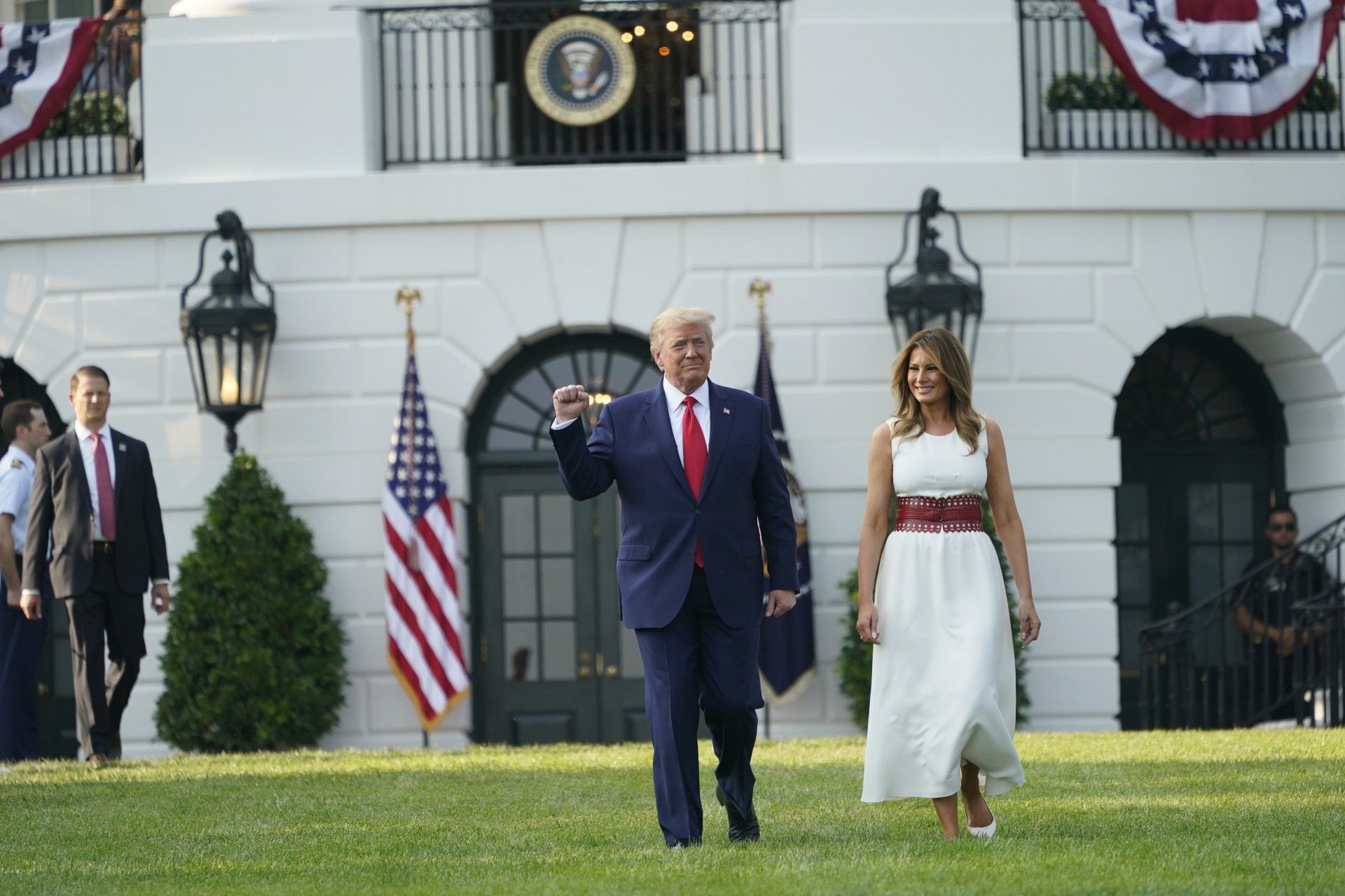 Melania Trump w Białym Domu