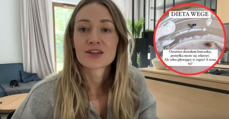 Żona znanego sportowca narzeka na catering. W zupie znalazła muchę