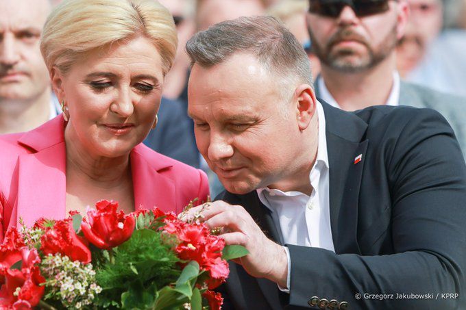 Agata Duda, Andrzej Duda - screen, Kancelaria Prezydenta