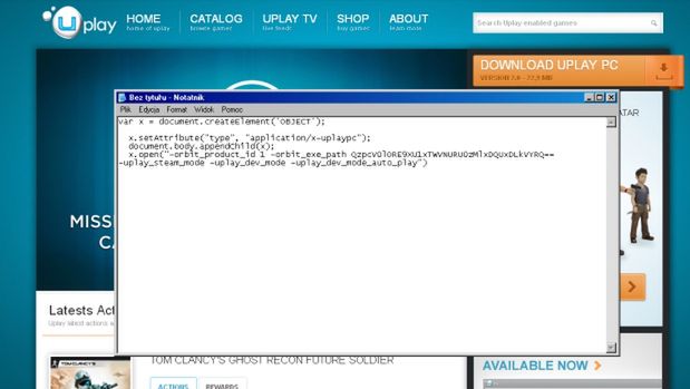 Uwaga! W systemie Uplay znaleziono lukę zagrażającą bezpieczeństwu Waszych komputerów [Aktualizacja]