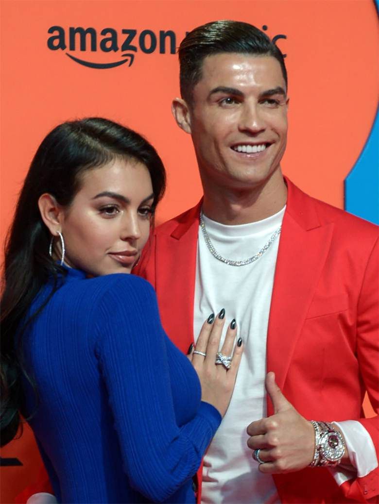 Cristiano Ronaldo z partnerką na  MTV EMA 2019