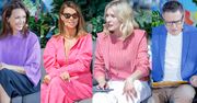 Gwiazdy w plenerowym studiu Dzień Dobry TVN: Edyta Górniak, Anna Kalczyńska, Mela Koteluk