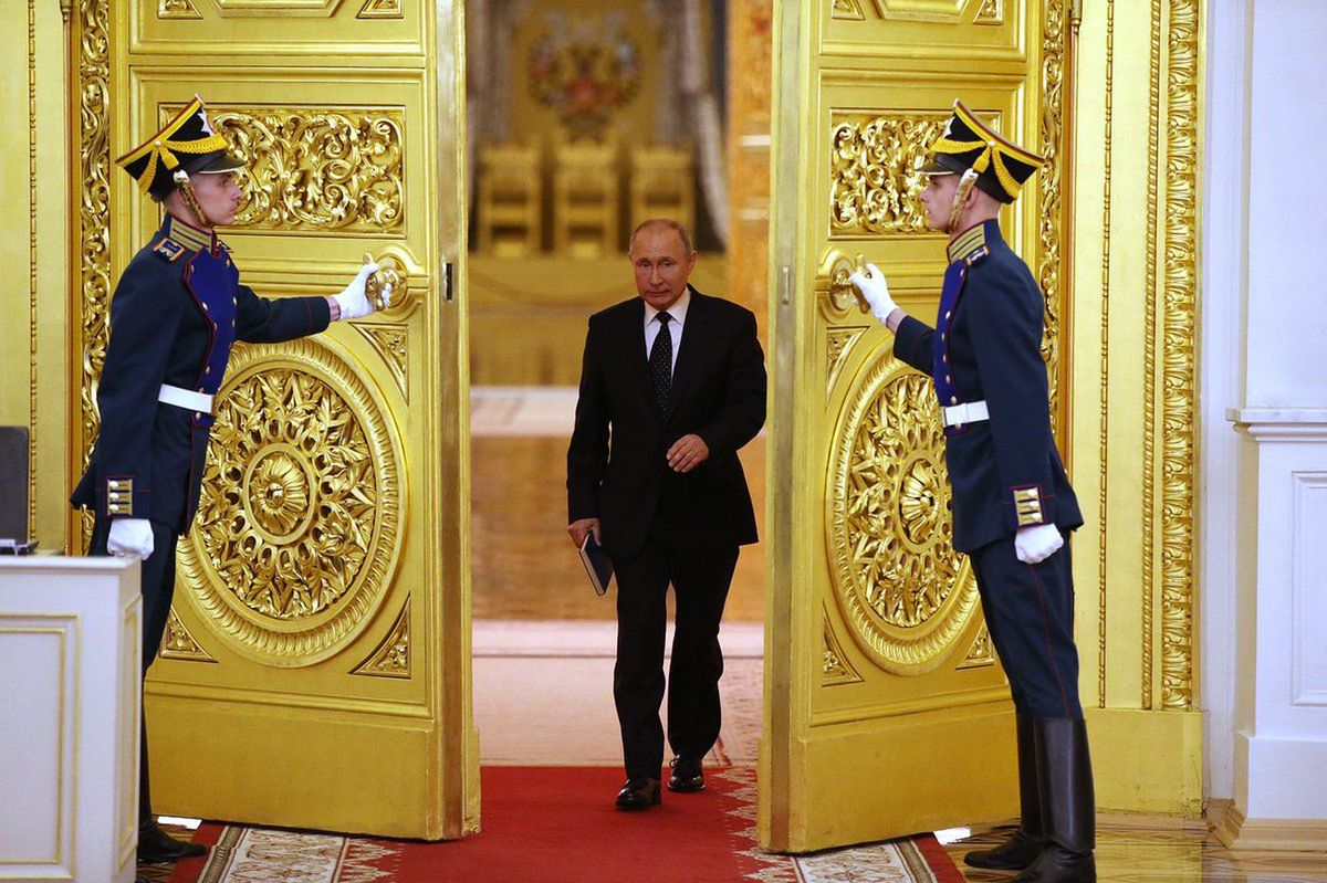 Nieudane orędzie Putina, przez wpadkę rosyjskich mediów.