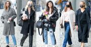 Eleganckie gwiazdy przed studiem "DDTVN": Agnieszka Woźniak-Starak, Karolina Malinowska, Sonia Bohosiewicz