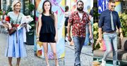 Gwiazdy w plenerowym studiu "Dzień Dobry TVN": Małgorzata Ohme, Sanah, Filip Chajzer