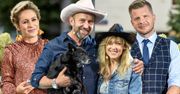 Gwiazdy w plenerowym studiu "Dzień Dobry TVN": Janusz Chabior, Filip Chajzer, Małgorzata Ohme