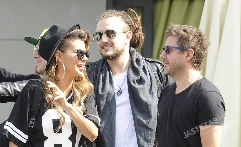 Edyta Górniak, Tomson i Baron oraz Andrzej Piaseczny przyłapani przez paparazzi