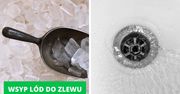 Dlaczego warto wrzucić kostki lodu do zlewu? Trik z TikToka podbija sieć