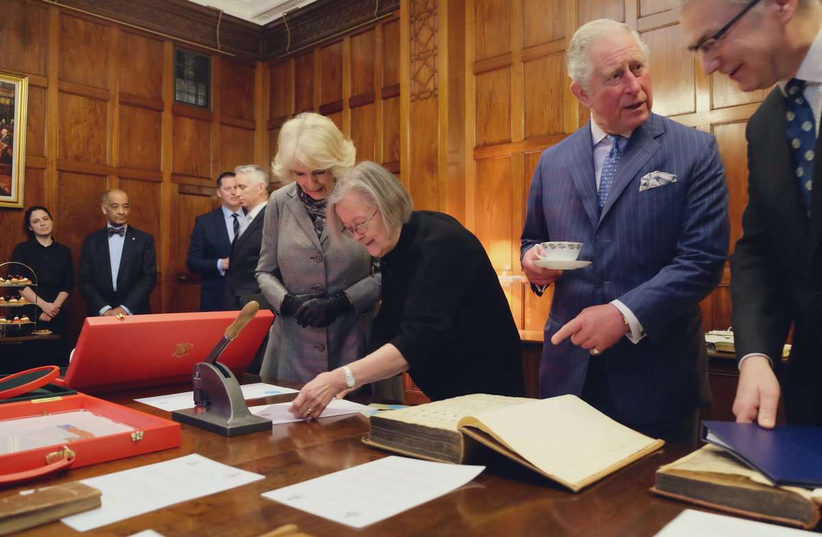 Księżna Camilla i książę Karol w Sądzie Najwyższym
