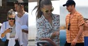 Anna i Robert Lewandowscy aklimatyzują się w Barcelonie. Zabrali dziewczynki na plażę, a paparazzi pstryknęli im masę zdjęć. Ależ urocza z nich rodzina!