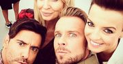 Agnieszka Szulim, Kasia Sokołowska, Dawid Woliński i Marcin Tyszka robią sobie selfie, a tymczasem...