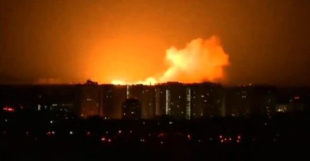 Na Kijów spadł pocisk balistyczny Iskander