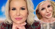 48-letnia Joanna Racewicz w kobiecej sesji na łonie natury. Ma figurę nastolatki, a od głębokiego dekoltu nie można oderwać wzroku