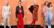 Pokaz mody: Małgorzata Foremniak i Anna-Maria Sieklucka bawiły się z matką Elona Muska i gwiazdą "Dnia świstaka" [ZDJĘCIA]
