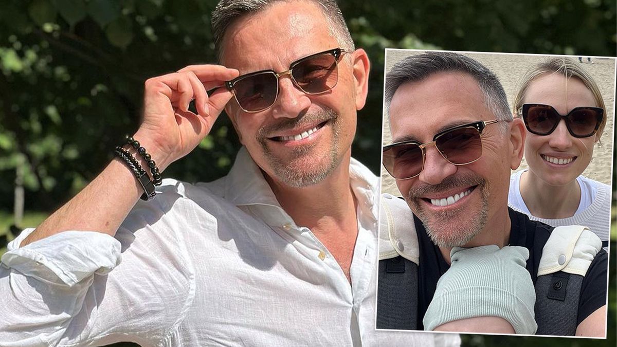 Krzysztof Ibisz z rodziną w ZOO