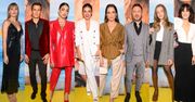 Rodzina i gwiazdy na premierze filmu "Ania": Hyży, Herbuś, Dereszowska, Piasek, Gąsiewska, Grzeszczak