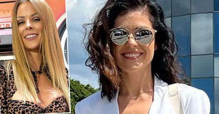 Kasia Cichopek i Małgorzata Tomaszewska w kreacjach rodem z wybiegu hasały po galerii handlowej. Nowa przyjaźń w show-biznesie