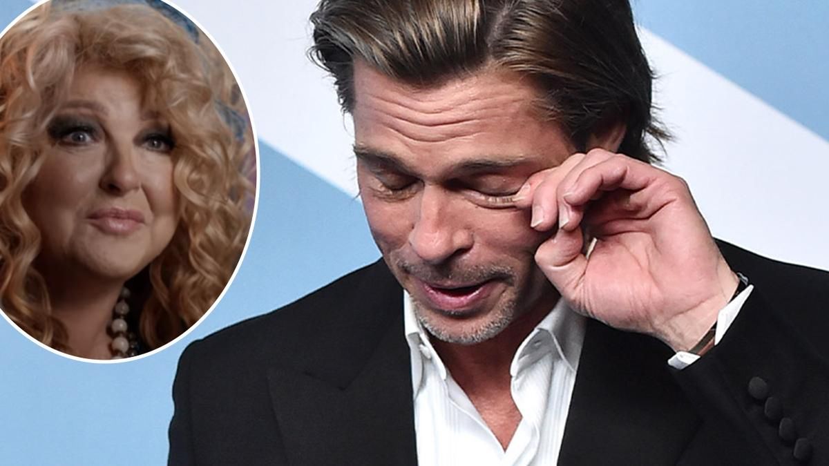 Magda Gessler i Brad Pitt