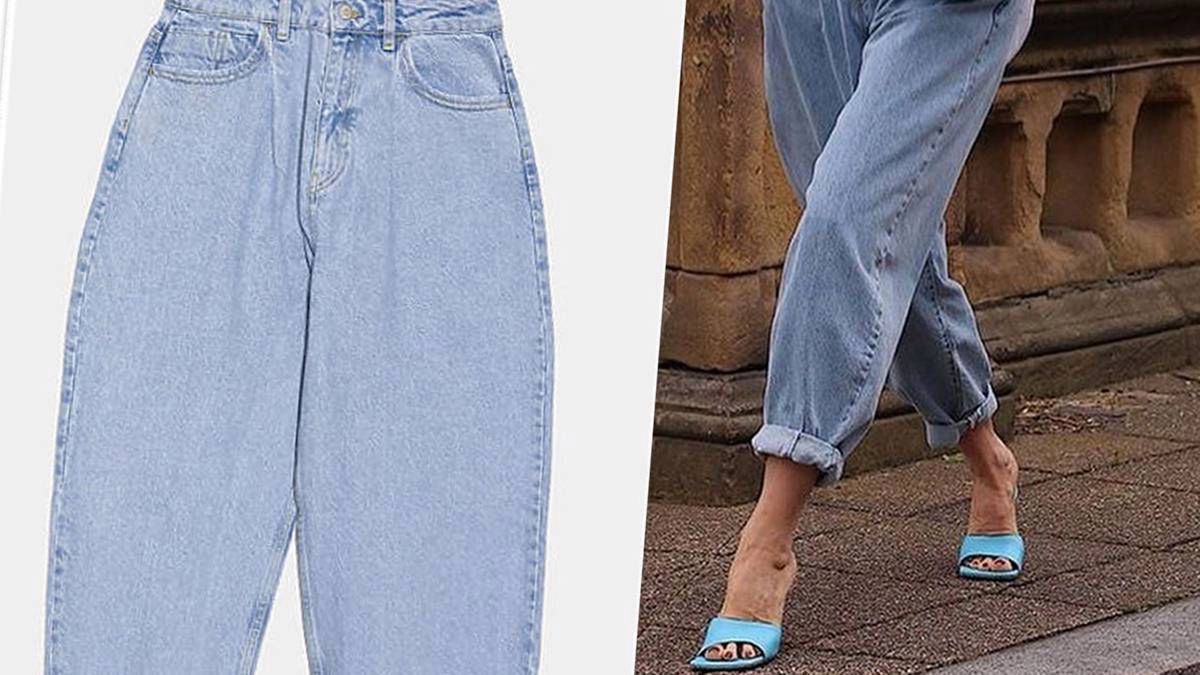 Hit Instagrama na wyprzedaży w Zarze. Slouchy jeans są tanie jak nigdy