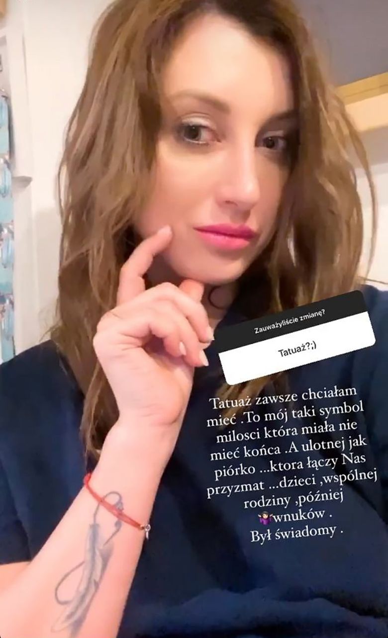 Justyna Żyła pokazała tatuaż zrobiony dla Piotrka
