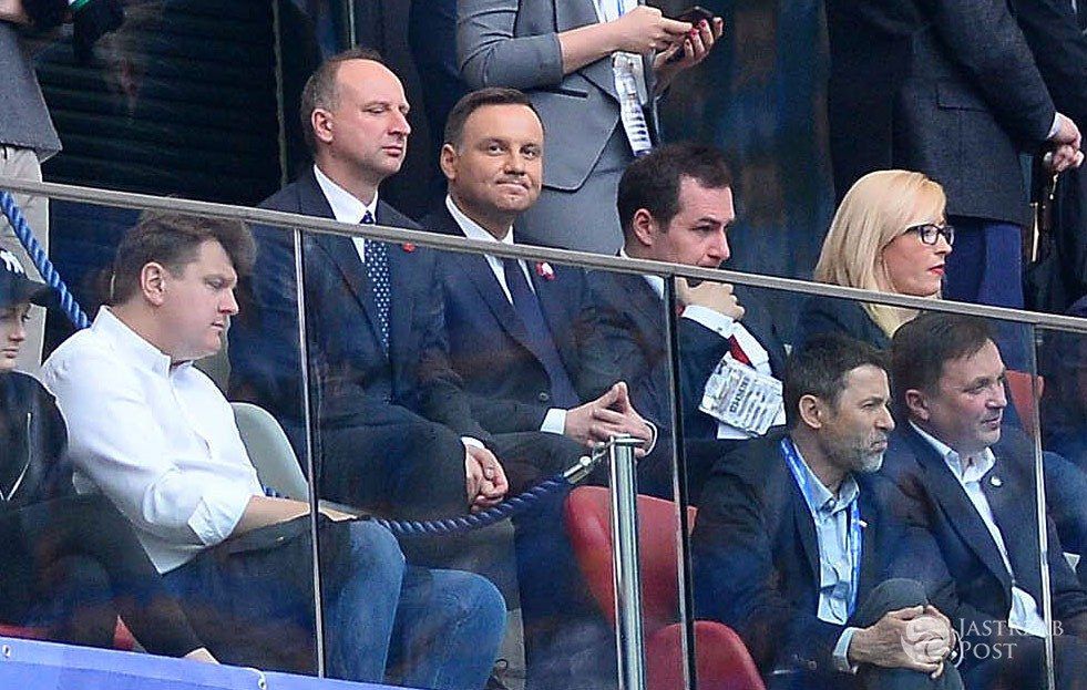 Andrzej Duda na finale Pucharu Polski