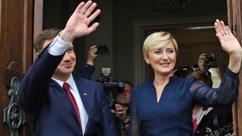 Agata Kornhauser- Duda i Andrzej Duda
Fot. ons