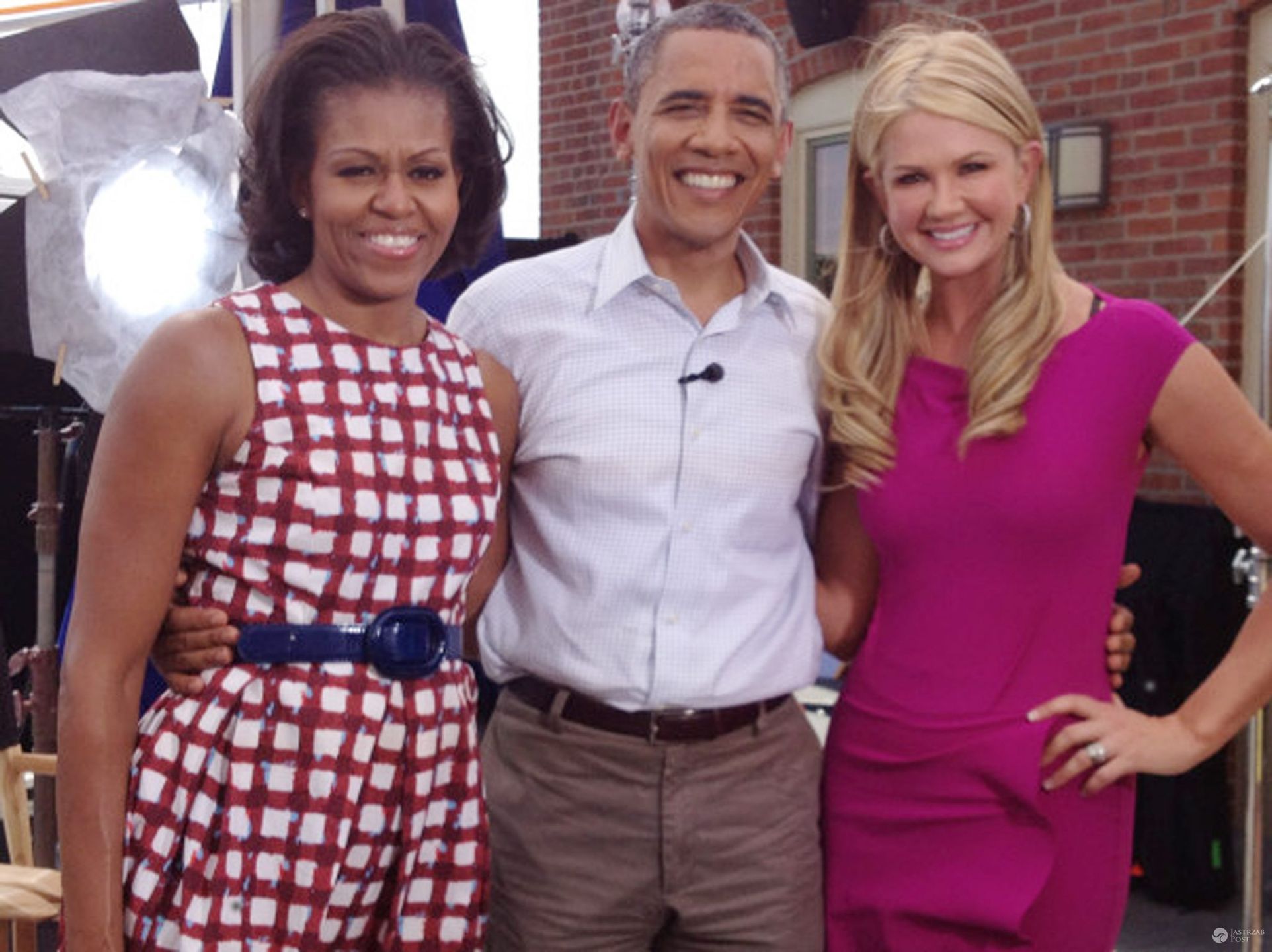 Michelle Obama w sukience ASOS, sierpień 2012 (fot. ONS)