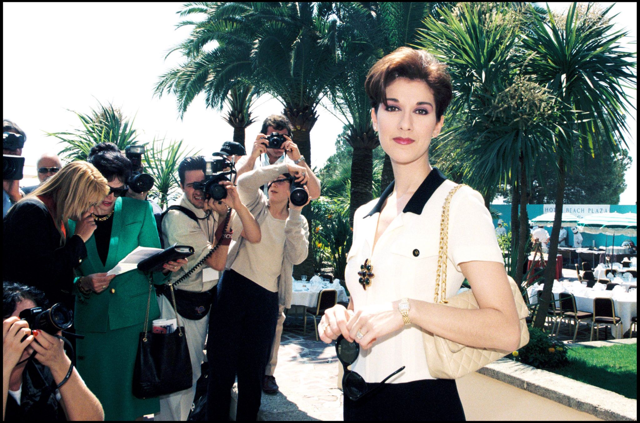 Céline Dion na World Music Awards w Monako w 1997 roku