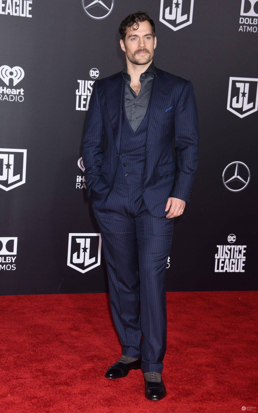 Henry Cavill  - premiera filmu "Liga Sprawiedliwości"