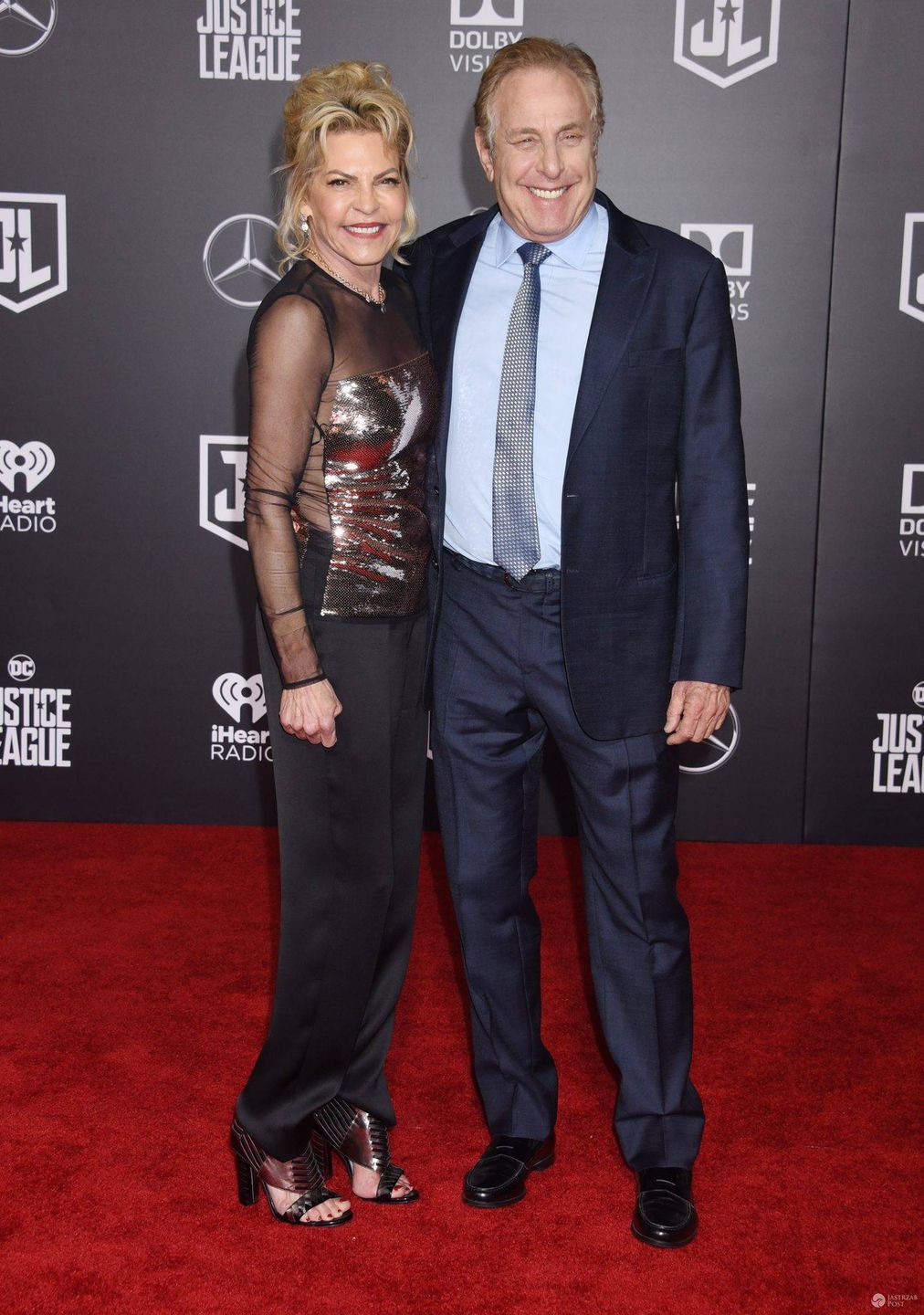 Charles Roven i Stephanie Haymes - premiera filmu "Liga Sprawiedliwości"