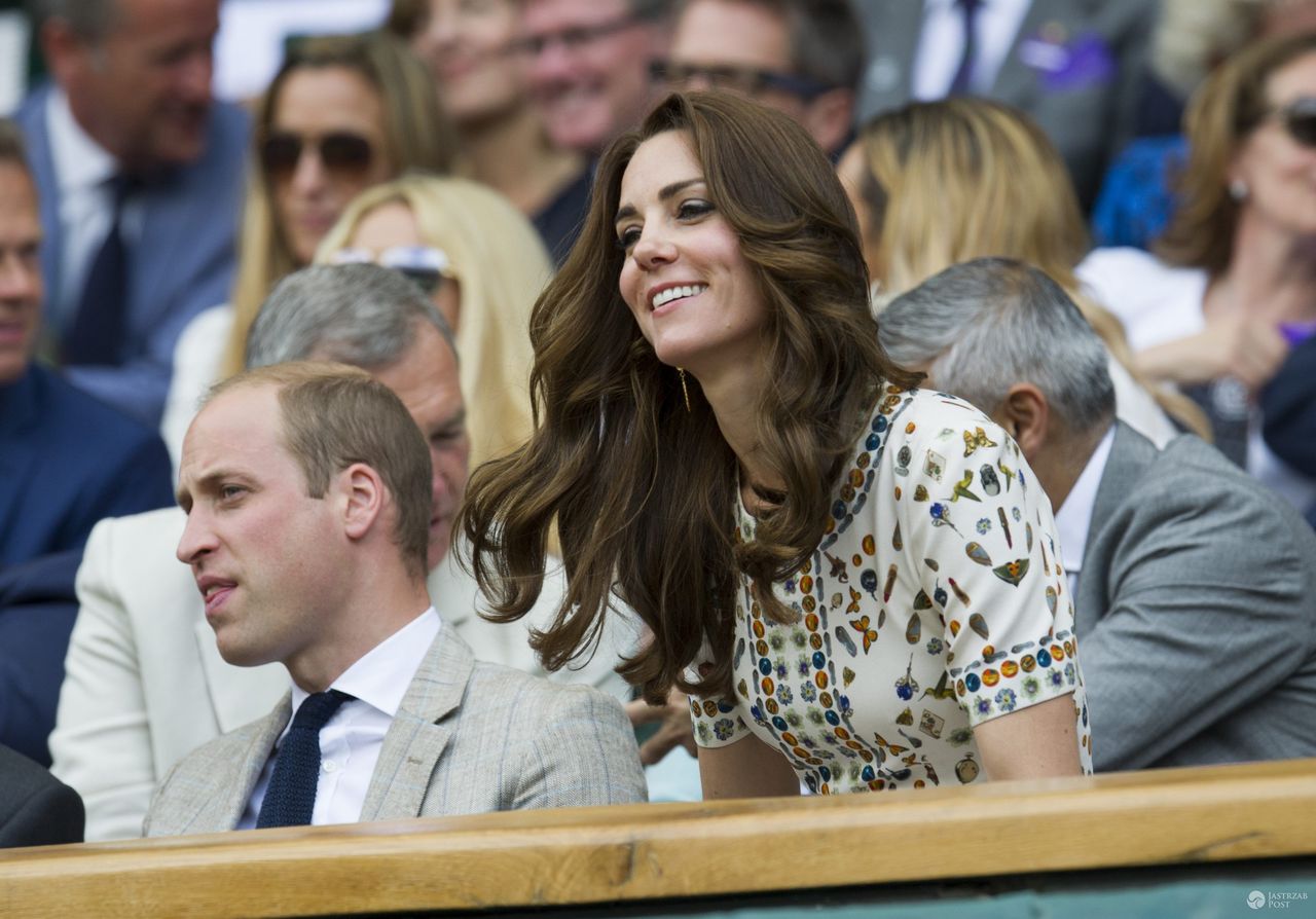 Księżna Kate i książę William w finale Wimbledonu (fot. ONS)