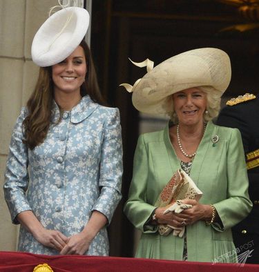 Kate Middleton oraz  księżna Camilla