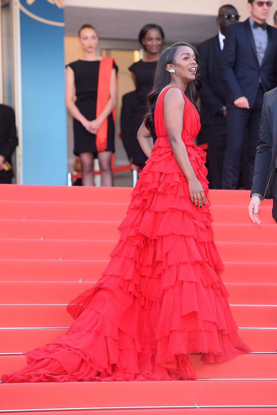 Aja Naomi King - premiera filmu "Les eternels", Cannes 2018