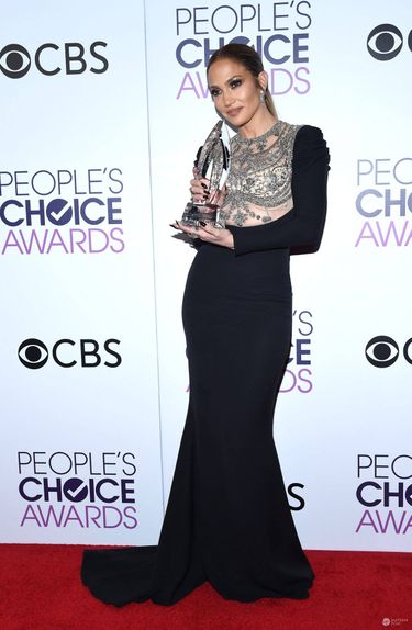Jennifer Lopez gala People's Choice Awards 2017