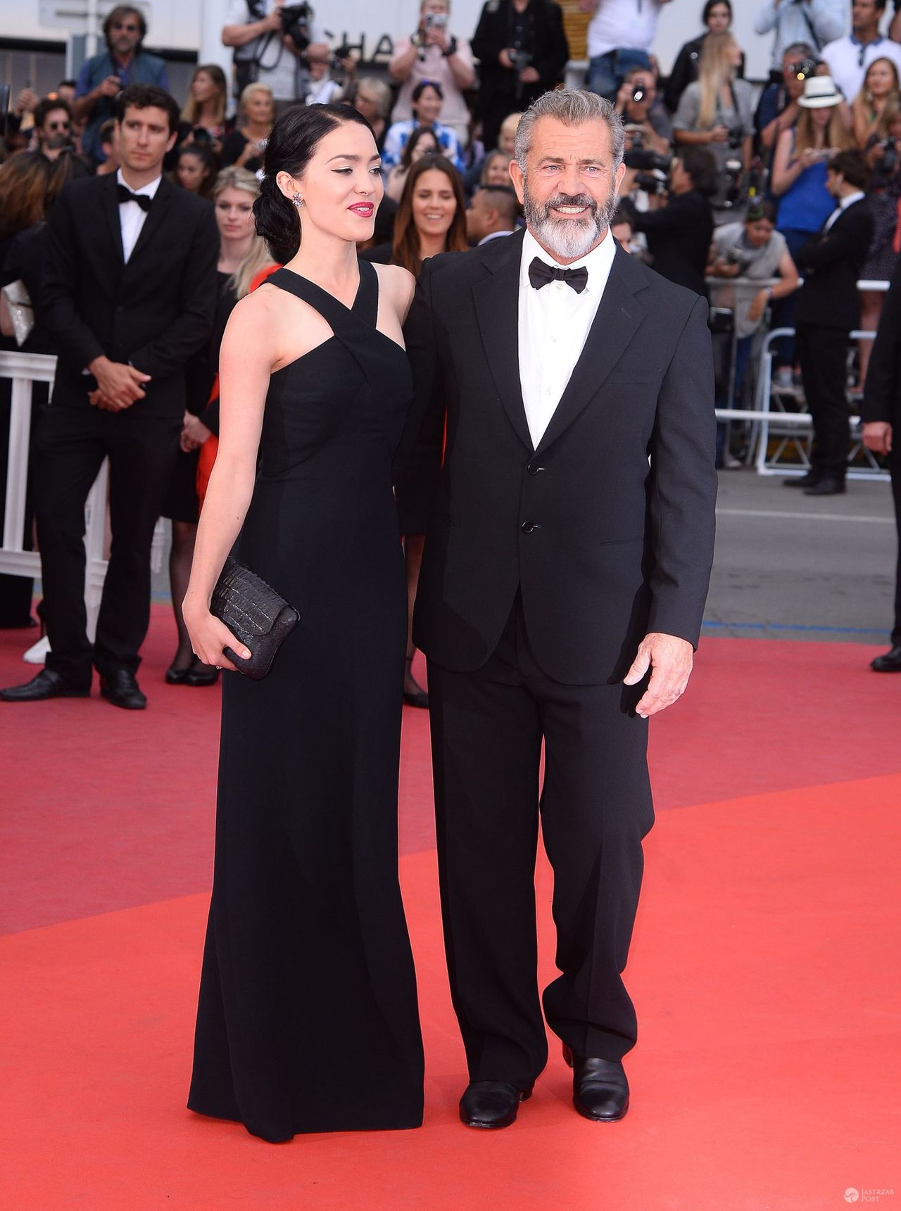 Mel Gibson i Rosalind Ross, gala zamknięcia 69. Festiwalu Filmowego w Cannes (fot. ONS)