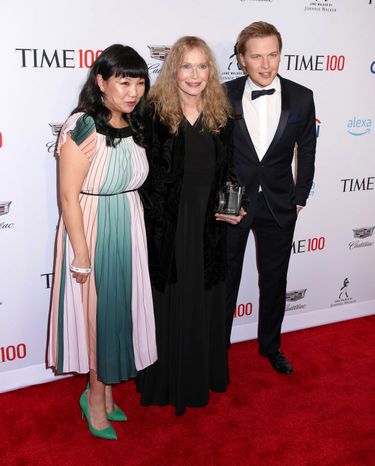 Mia Farrow i  Ronan Farrow - TIME 100 Gala 2019