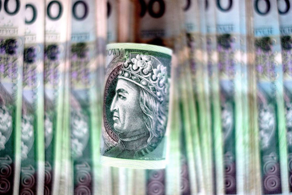 <p>Przemyl, 26.01.2017. Banknoty, 26 bm. (dd/mgut) PAP/Darek Delmanowicz</p>