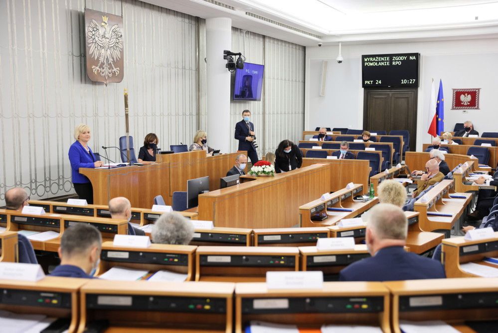 Senat nie wyraził zgody na powołanie Lidii Staroń na urząd Rzecznika Praw Obywatelskich.