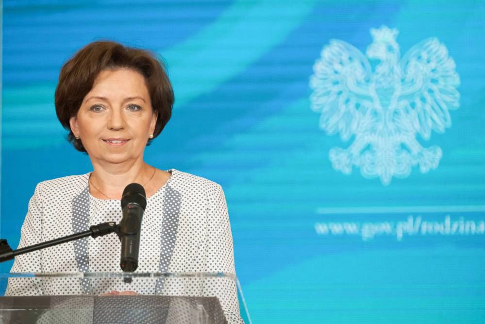 <p>Warszawa, 22.06.2021. Minister rodziny i polityki spo³ecznej Marlena Mal¹g podczas konferencji prasowej dot. zmian w programie &#8220;Dobry Start&#8221;, 22 bm. w Ministerstwie Rodziny i Polityki Spo³ecznej w Warszawie. (olm) PAP/Mateusz Marek</p>