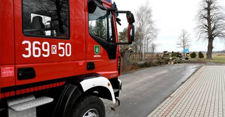 800 interwencji związanych z usuwaniem skutków zjawisk atmosferycznych.