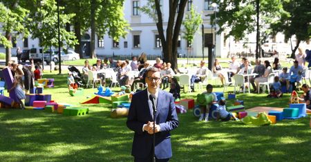 Morawiecki: program demograficzny w ramach Polskiego Ładu ma wzmocnić Polskę.