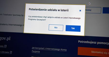 Coraz więcej osób prawidłowo zarejestrowanych w Loterii Narodowego Programu Szczepień.