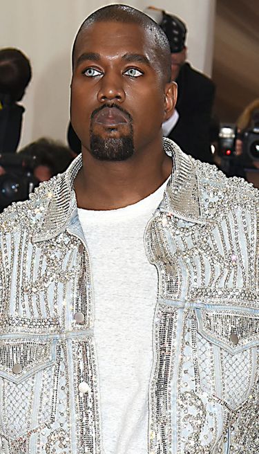 Kanye West w soczewkach