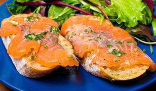 Gotowanie na ekranie: panini z łososiem a'la gravlax