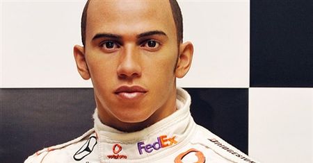 Lewis Hamilton w Madame Tussauds